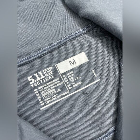 5.11 Tactical Reese gray 1/4 Zip Pullover Size Medium - Picture 4 of 10